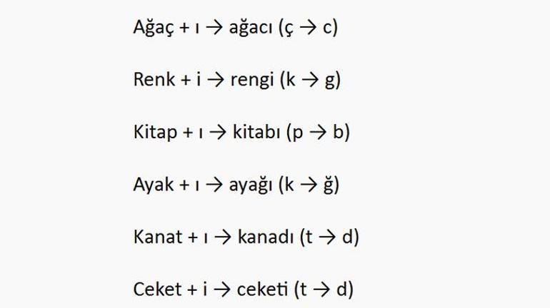 Ses Olayları Nelerdir Türkçe Ses Bilgisi Ünsüz Benzeşmesi, Ünsüz Değişimi, Ünlü Düşmesi, Ünlü Değişimi, Ünsüz Türemesi ve Ünlü Türemesi ile İlgili Örnekler